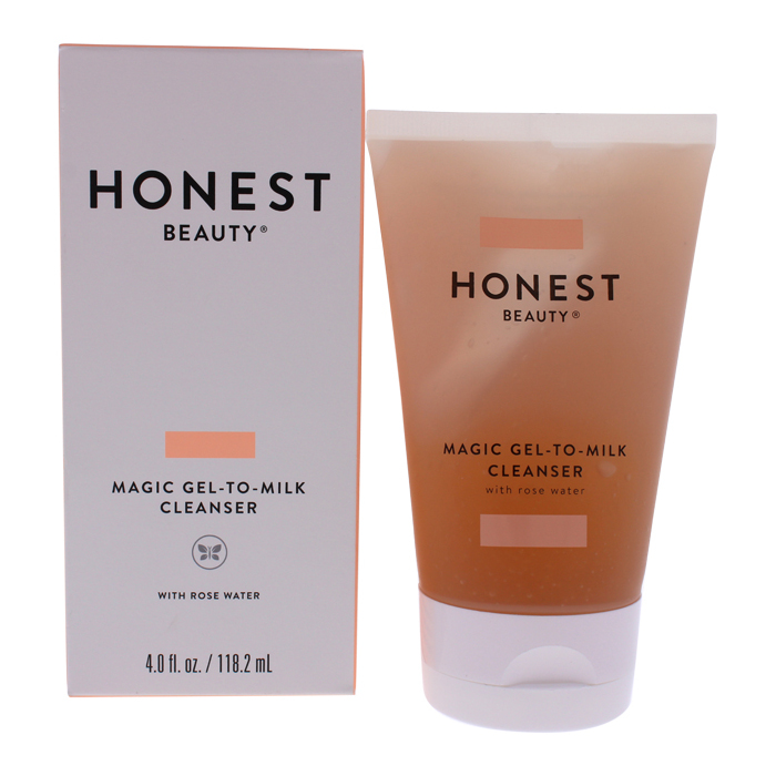 Honest Beauty Magic Gel-to-Milk Cleanser, 5.0 Fluid Ounce