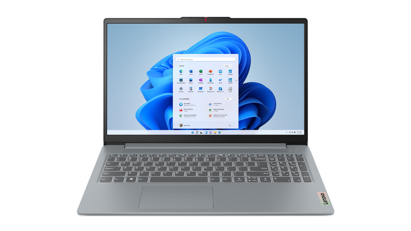Lenovo IdeaPad Slim 3i 15.6-inch i3-N305/8GB/256GB SSD - Arctic Grey
