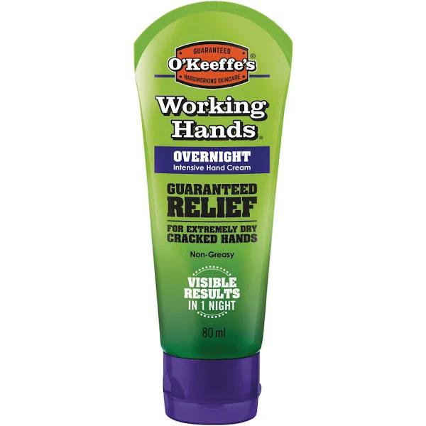 O'Keeffe's Working Hands Overnight Intensive Hand Cream 80ml