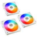 Lian Li AL120 Uni Fan 120mm ARGB PWM Fan White 3 Pack