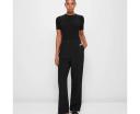 Full Length Straight Leg Pants - Preview | Black | Size 14