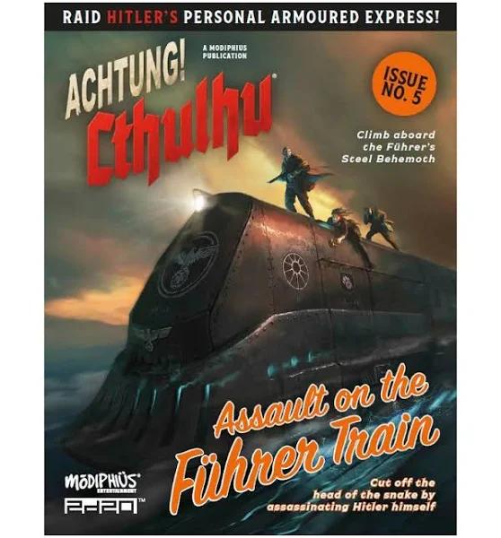 Achtung! Cthulhu RPG 2d20 - Assault On The Fuhrer Train