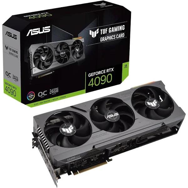 Asus TUF GeForce RTX 4090 24GB OC Edition Graphics Card [TUF-RTX4090-O24G-GAMING]