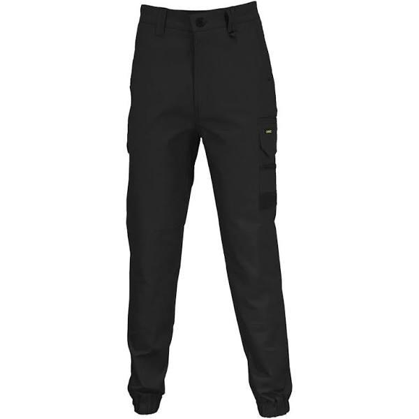 DNC SlimFlex Tradie Cargo Pants - 3376 Black / 102S