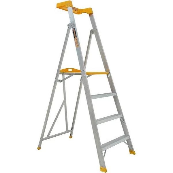 Gorilla Ladders 150kg Pro-Lite 4 Step Aluminium Platform Ladder