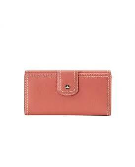 David Jones Cellini Sierra Continental Wallet in Brick