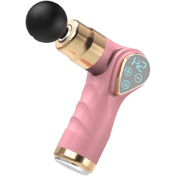 M27 Blackpink Hot Compression Folding Fascia Gun Massage Gun Muscle Relaxer Neck Membrane Gun Mini Fascia Gun Electric Massager