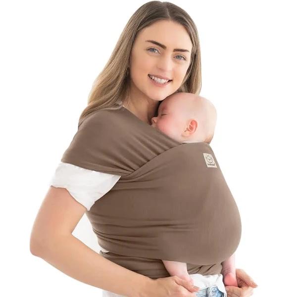 Keababies Baby Wrap Carrier - All in 1 Original Breathable Baby Sling, Lightweight,Hands Free Baby Carrier Sling, Baby Carrier Wrap, Baby Carriers