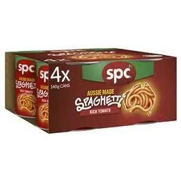 SPC Spaghetti Rich Tomato 140g x 4 Pack