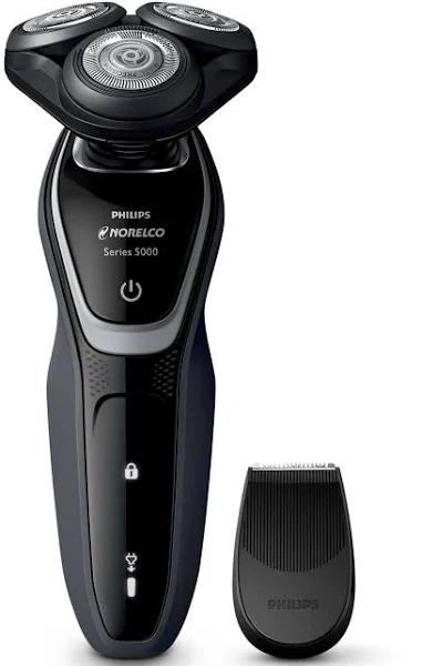 Philips Norelco Electric Shaver 5110 Wet & Dry, S5205/81, With SmartCl