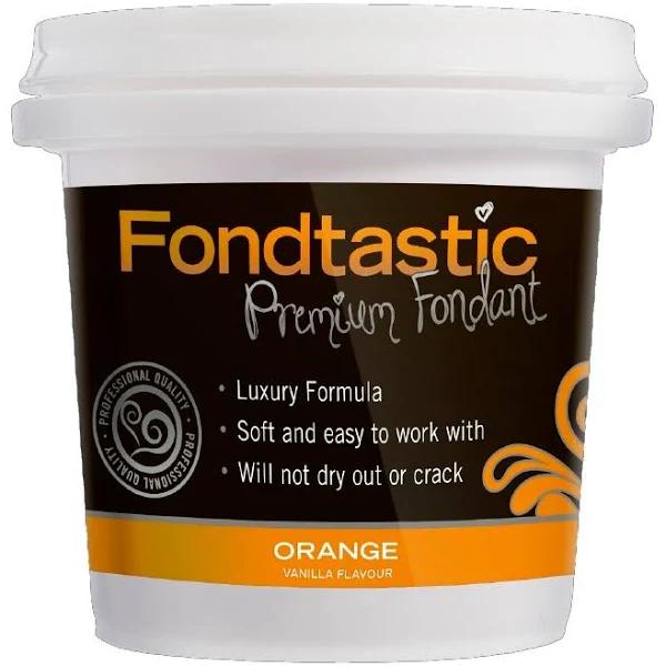 Fondtastic Premium Rolled Fondant Orange 225g