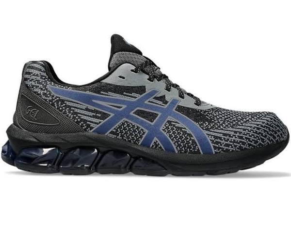 ASICS Men's Gel-Quantum 180 VII (Knit) - Sportstyle Sneakers - Steel Grey/Midnight Blue 7