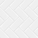 Hanwood 3D White Herringbone Peel and Stick Tile