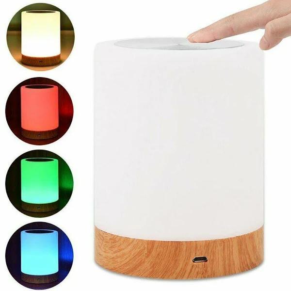 Bedside Table Lamp Led Night Light Decor Dimmable Touch Control Usb Rechargeable - Earn Everyday Rewards, AfterPay Available