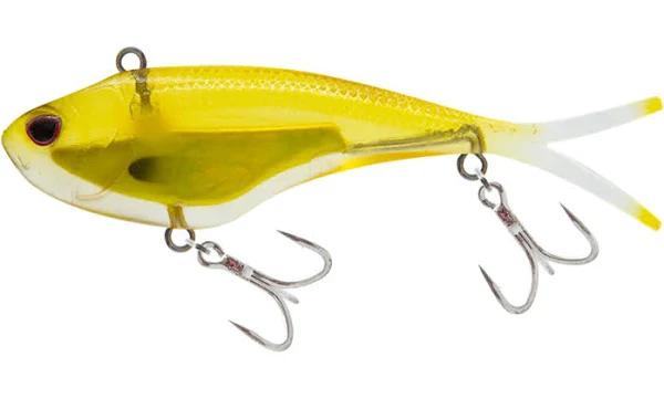 Nomad Design Vertrex Swim 110mm 33g Soft Vibe Lure, Green Gold Gizzy