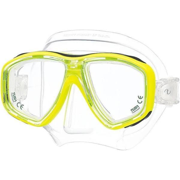 Tusa M212 Freedom Ceos Dive Mask (Colour: Flash Yellow)