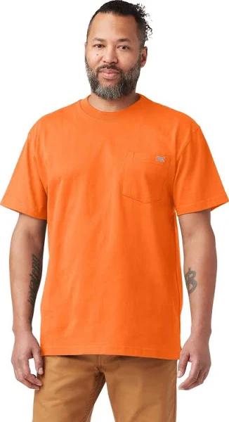 Dickies ws450n Short Sleeve Heavyweight T-Shirt - Bright Orange, L