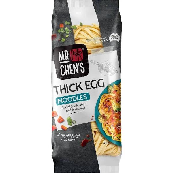 Mr Chen's Thick Egg Noodles 300g