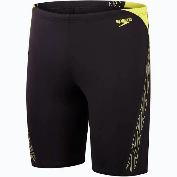 Speedo Hyperboom Splice Jammer - Black / Yellow