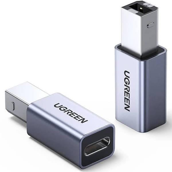 UGREEN 20120 USB C Female to USB B Male Adapter