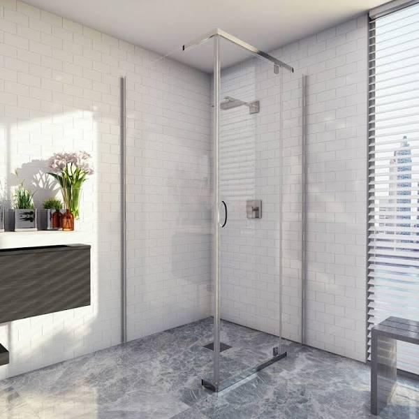 Decina Cascade Shower System 900 Centre Chrome