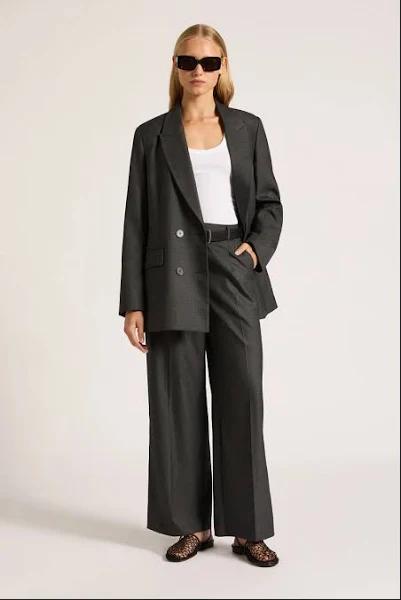 Dakota Tailored Pant Charcoal / M