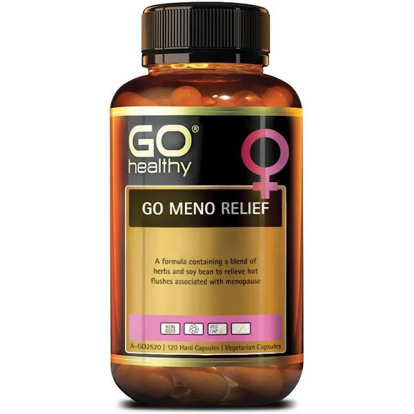 Go Healthy Meno Relief 120 Vegan Capsules