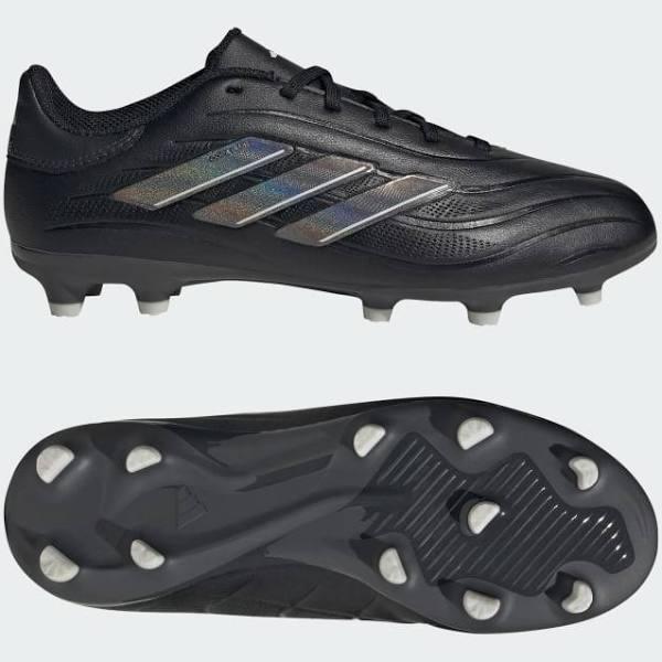 Adidas Copa Pure II League Firm Ground Cleats - Kids - Core Black / Carbon / Grey One - 11.5K