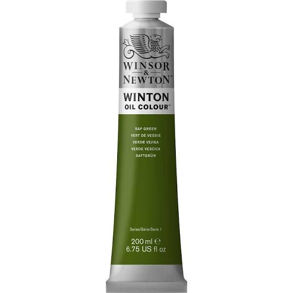 Winsor & Newton Winton 200ml Oil Colour - Sap Green