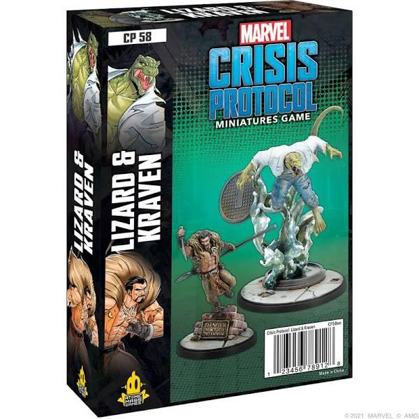 Marvel Crisis Protocol Lizard and Kraven