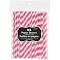 Paper Straws Bright Pink