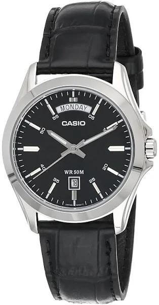 Casio Mtp1370l1a Watch Black