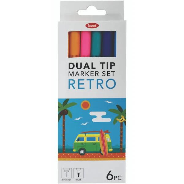 Jasart Dual Tip Marker Retro 6s