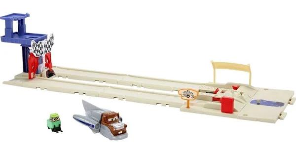 Disney and Pixar Cars On The Road Salt Flats Super Speed Playset