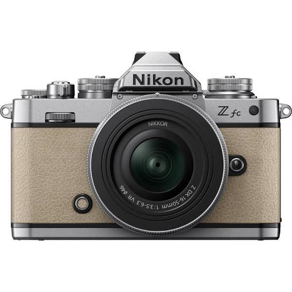 Nikon Z FC Mirrorless Camera With Nikkor Z 16-50mm Lens (Sand Beige)