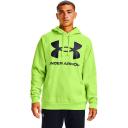 Under Armour Mens Rival Fleece Big Logo Hoodie Grey S