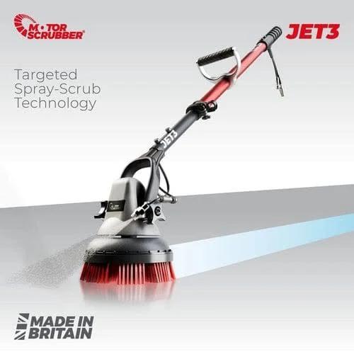 MSJET MotorScrubber Powerful, Lightweight & Battery Operated Cordless Motor Scrubber Complete Kit