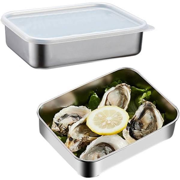 Stainless Steel Insulated Food Preservation Food Storage Container Food Box-L