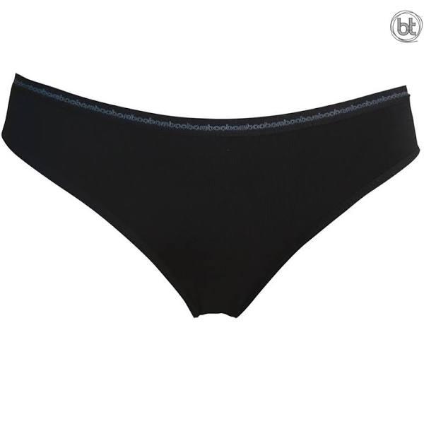 Womens Bamboo Bikini Brief - Black 12