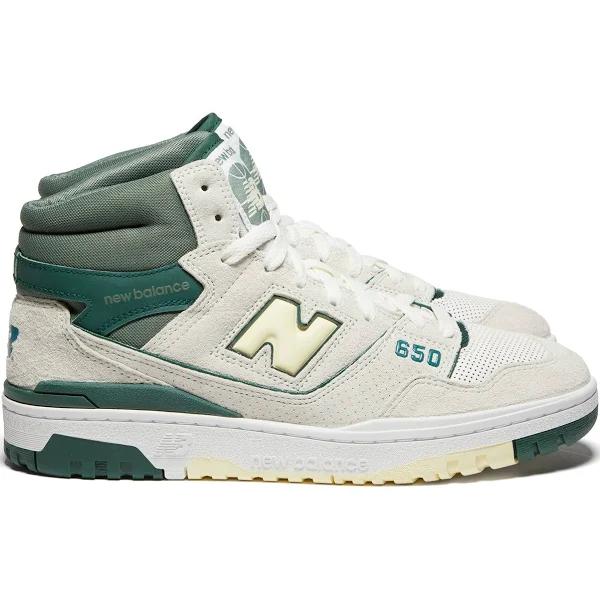 New Balance Unisex 650 Sea Salt/Nightwatch Green/Dawn Glow - Size 8