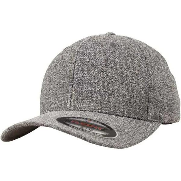 Flexfit Melange Stretchable Cap - Dark Heather Grey