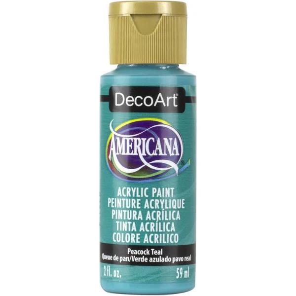 Americana Acrylic Paint 2oz Peacock Teal