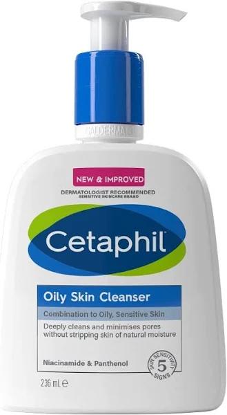 Cetaphil Oily Skin Cleanser Wash 236ml