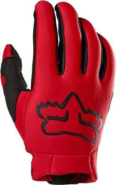 Fox Defend Thermo CE Motocross Gloves, Red, Size M