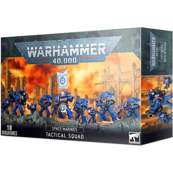 Warhammer 40K Space Marine Tactical Squad