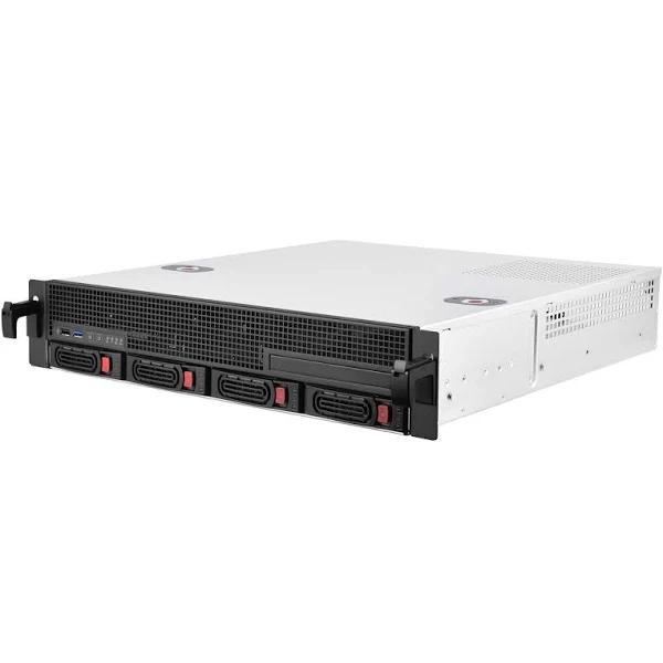 Silverstone RM21-304 2U Rackmount Case - Black