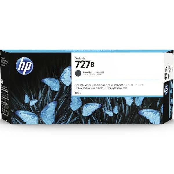 HP 727B 300ml Ink Cartridge - Matte Black