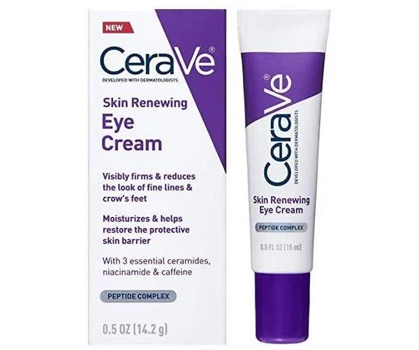 Cerave Skin Renewing Eye Cream with Peptides and Hyaluronic Acid - 15ml