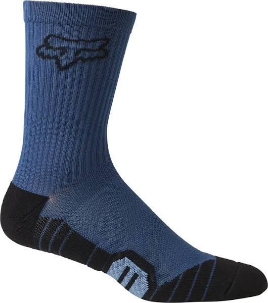 Fox 6" Ranger Socks - Dark Indigo - S/M