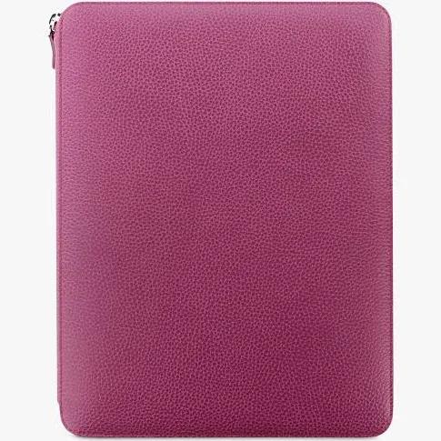 Finsbury Zip Folio A4 (Raspberry)